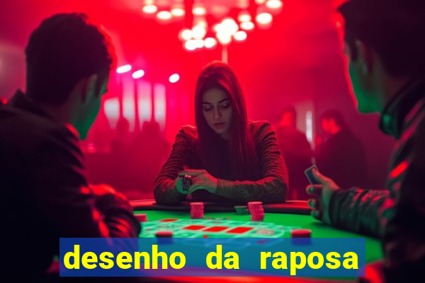 desenho da raposa do cruzeiro para colorir